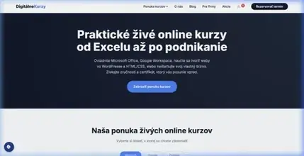 Digitálne Kurzy — e-learning platforma