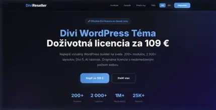 DiviReseller — predaj Divi licencií